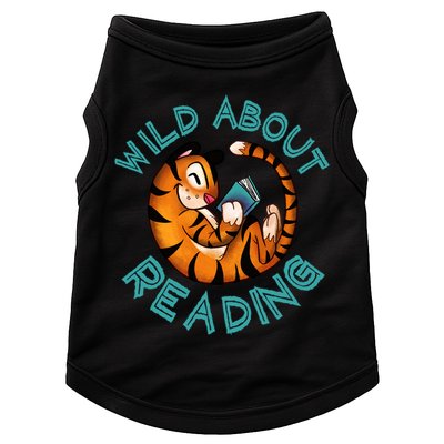 Wild About Reading Tiger Doggie Tank