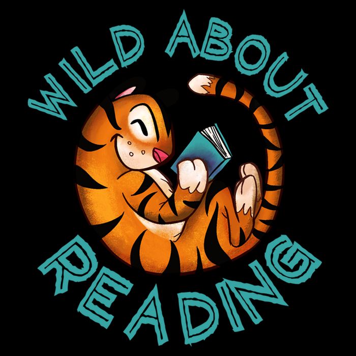 Wild About Reading Tiger Flexfit Unipanel Trucker Cap