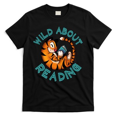 Wild About Reading Tiger T-Shirt