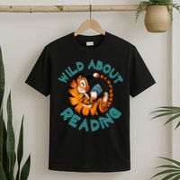Wild About Reading Tiger T-Shirt