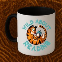 Wild About Reading Tiger Mug