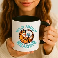 Wild About Reading Tiger Mug