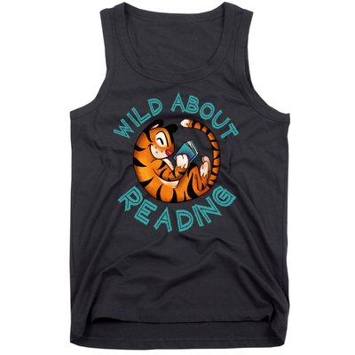 Wild About Reading Tiger Tank Top