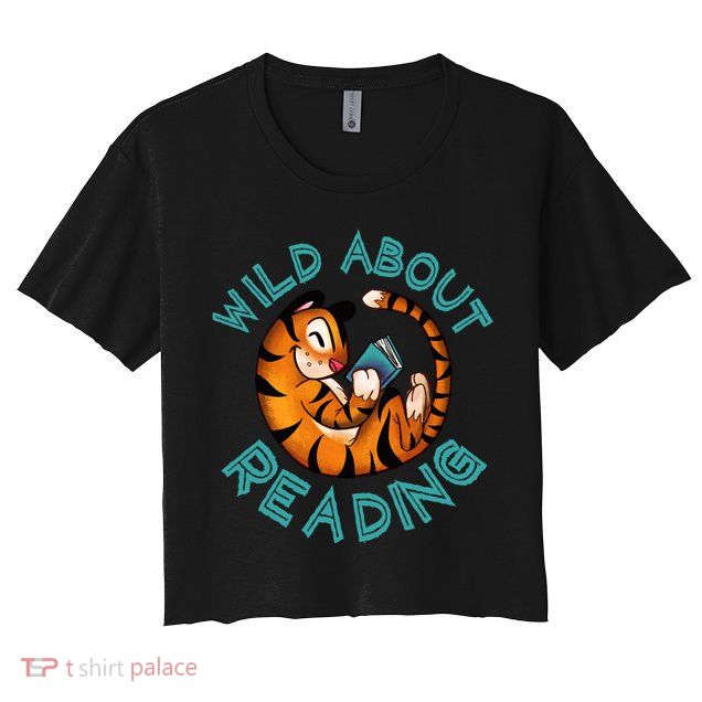 Wild About Reading Tiger Crop Top