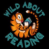 Wild About Reading Tiger Wool Snapback Cap