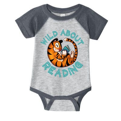 Wild About Reading Tiger Infant Baby Jersey Bodysuit