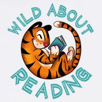 Wild About Reading Tiger Garment-Dyed Sweatshirt