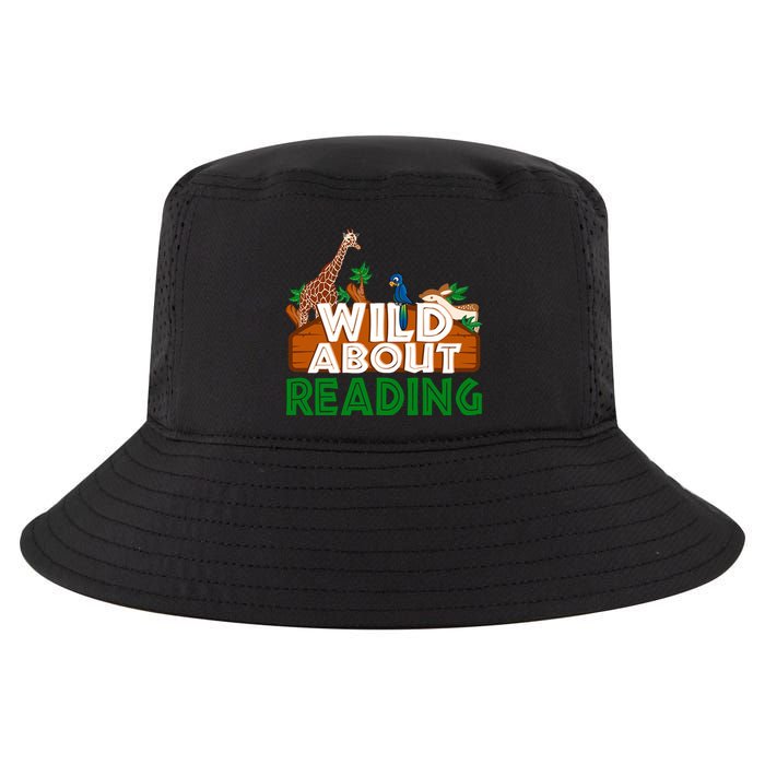 Wild About Reading Animals Cool Comfort Performance Bucket Hat