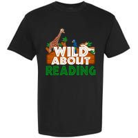 Wild About Reading Animals Garment-Dyed Heavyweight T-Shirt