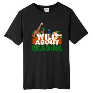 Wild About Reading Animals Tall Fusion ChromaSoft Performance T-Shirt