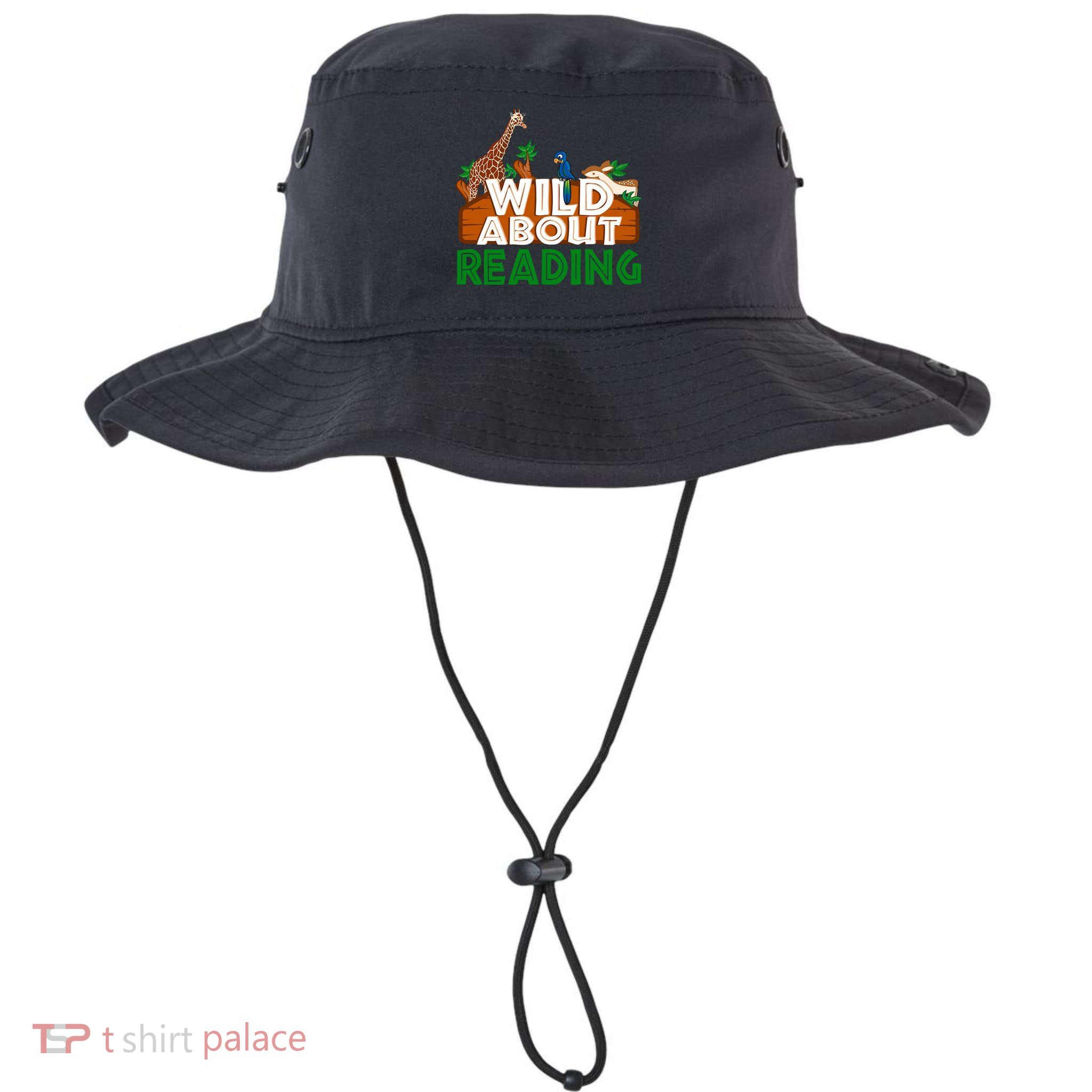 Wild About Reading Animals Legacy Cool Fit Booney Bucket Hat