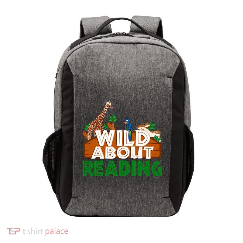 Wild About Reading Animals Vector Backpack