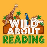 Wild About Reading Animals Golf Towel