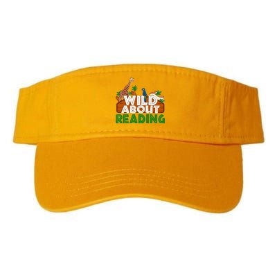 Wild About Reading Animals Valucap Bio-Washed Visor