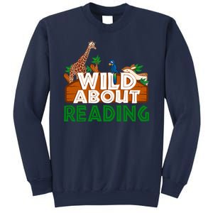 Wild About Reading Animals Sweatshirt