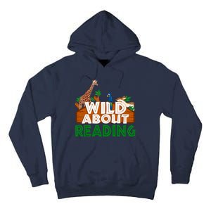 Wild About Reading Animals Tall Hoodie