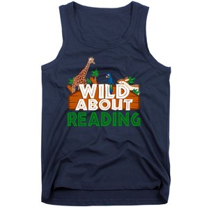 Wild About Reading Animals Tank Top