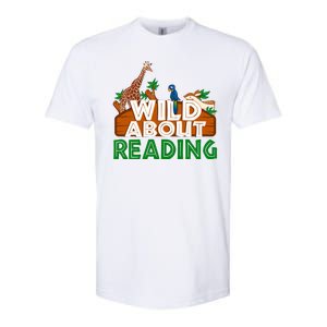 Wild About Reading Animals Softstyle CVC T-Shirt