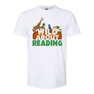 Wild About Reading Animals Softstyle® CVC T-Shirt