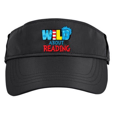 Wild About Reading Dr Teacher Adult Drive Performance Visor