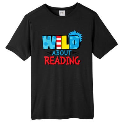 Wild About Reading Dr Teacher Tall Fusion ChromaSoft Performance T-Shirt