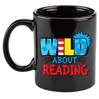 Wild About Reading Dr Teacher 11oz C Handle Ceramic Mug