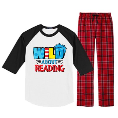 Wild About Reading Dr Teacher Raglan Sleeve Pajama Set