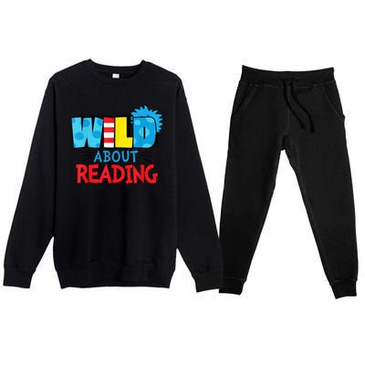 Wild About Reading Dr Teacher Premium Crewneck Sweatsuit Set