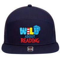 Wild About Reading Dr Teacher 7 Panel Mesh Trucker Snapback Hat