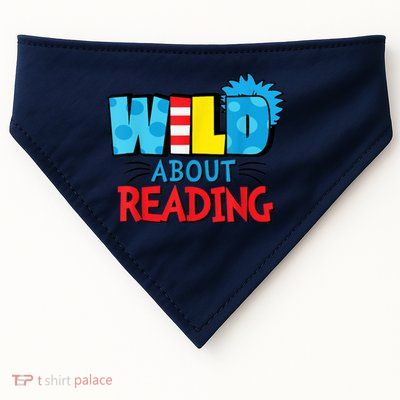 Wild About Reading Dr Teacher USA-Made Doggie Bandana