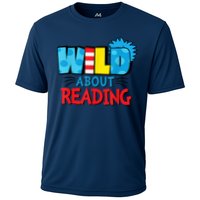 Wild About Reading Dr Teacher Cooling Performance Crew T-Shirt