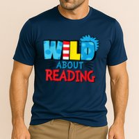 Wild About Reading Dr Teacher Cooling Performance Crew T-Shirt