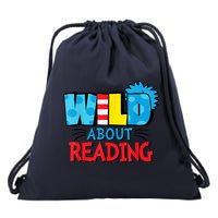 Wild About Reading Dr Teacher Drawstring Bag