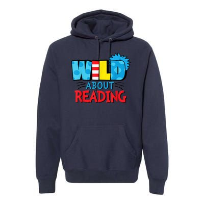 Wild About Reading Dr Teacher Premium Hoodie