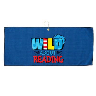 Wild About Reading Dr Teacher Large Microfiber Waffle Golf Towel