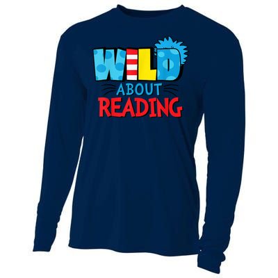 Wild About Reading Dr Teacher Cooling Performance Long Sleeve Crew