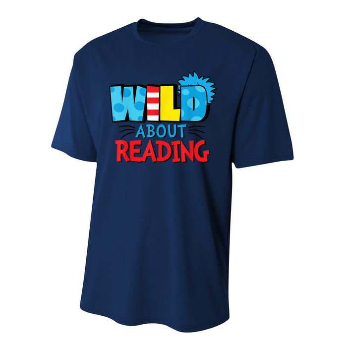 Wild About Reading Dr Teacher Performance Sprint T-Shirt