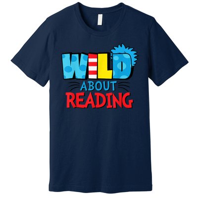 Wild About Reading Dr Teacher Premium T-Shirt