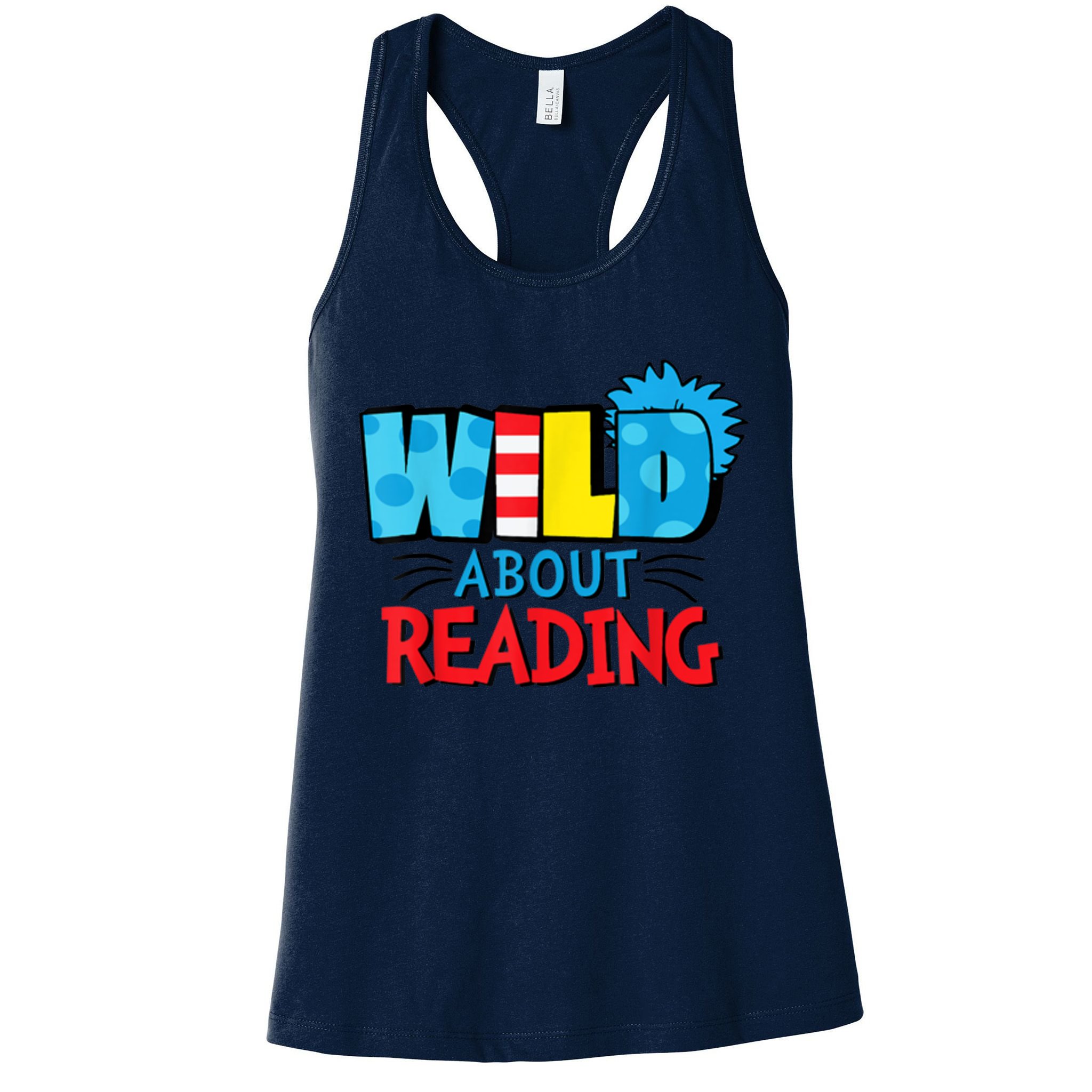 Wild About Reading Dr Teacher Womens Tank Top