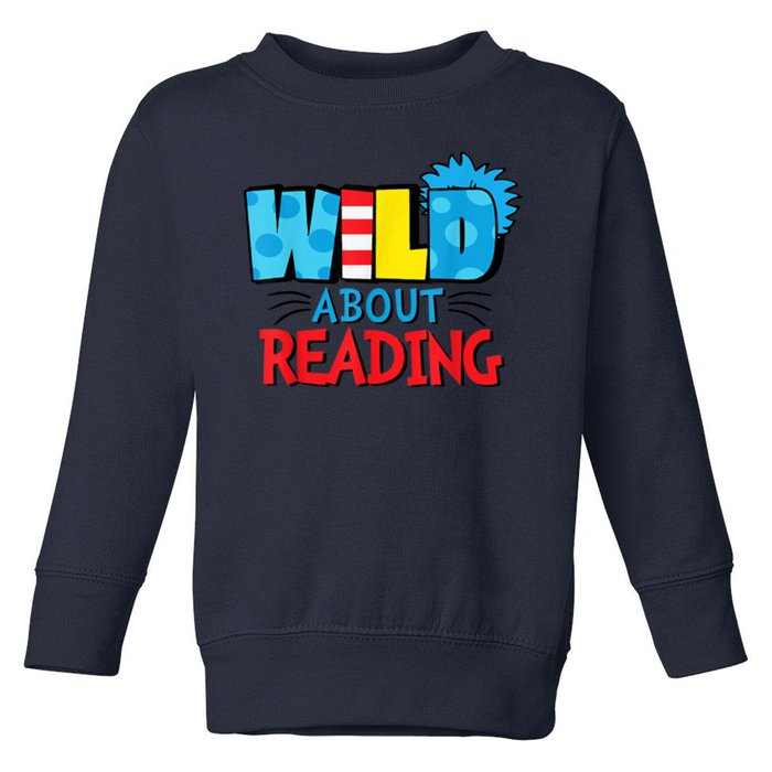 Wild About Reading Dr Teacher Toddler Sweatshirt