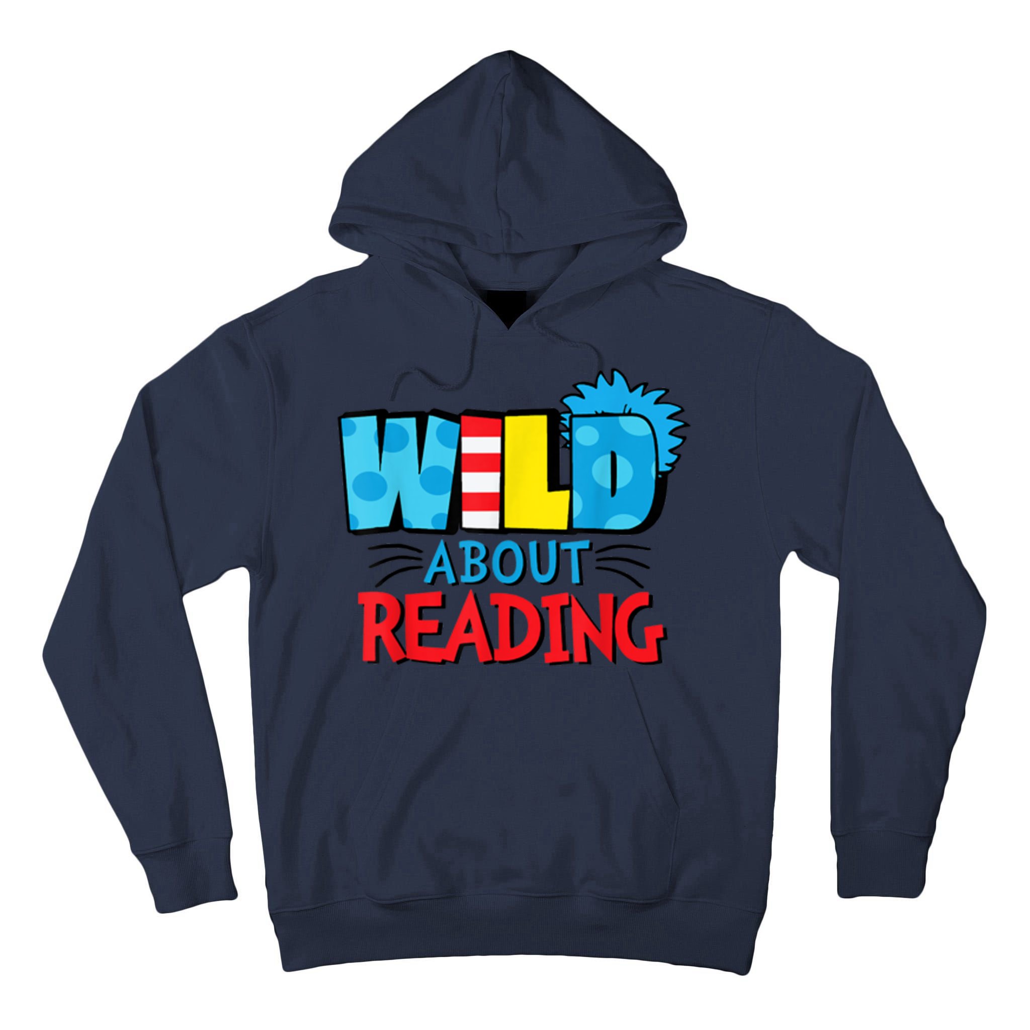 Wild About Reading Dr Teacher Tall Hoodie