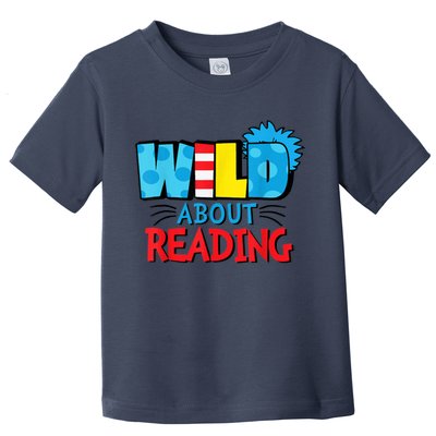 Wild About Reading Dr Teacher Toddler T-Shirt