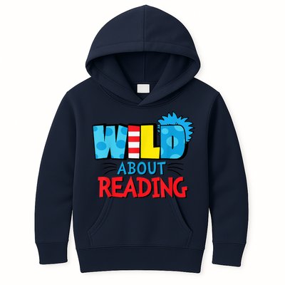 Wild About Reading Dr Teacher Kids Hoodie
