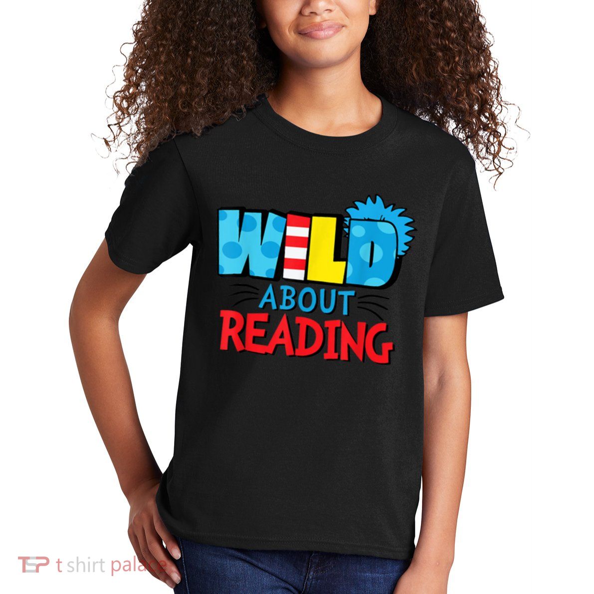 Wild About Reading Dr Teacher Kids T-Shirt
