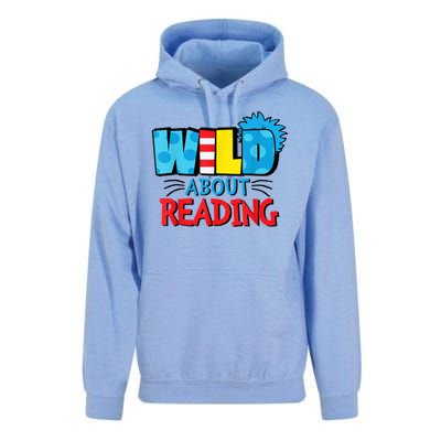 Wild About Reading Dr Teacher Unisex Surf Hoodie