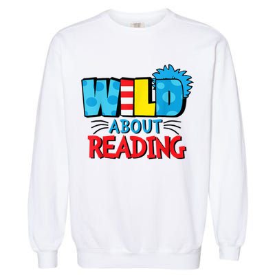 Wild About Reading Dr Teacher Garment-Dyed Sweatshirt