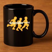 Wunderworld All Rights Reserved 11oz C Handle Ceramic Mug
