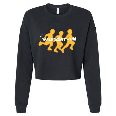 Wunderworld All Rights Reserved Cropped Pullover Crew