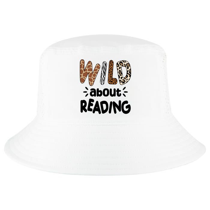 Wild About Reading Animal Print Cool Comfort Performance Bucket Hat