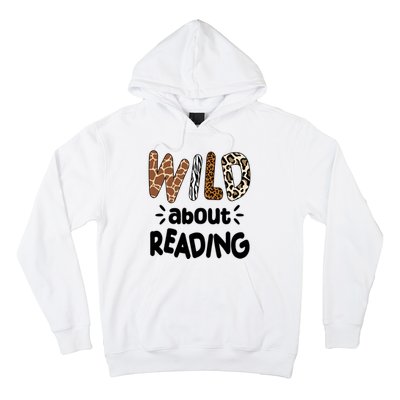 Wild About Reading Animal Print Hoodie